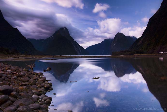 On the West Coast is Milford Sound, a majestic and untouched national park. Photo by stevoarnold, flickr