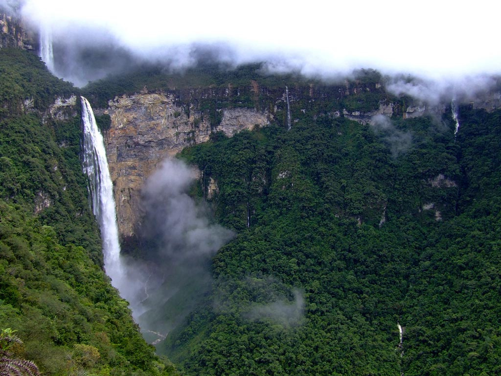 The best waterfalls: Gocta Falls in Northern Peru as seen by the sky. Photo by Go Anaes - Peru Holiday Specialist,  flickr