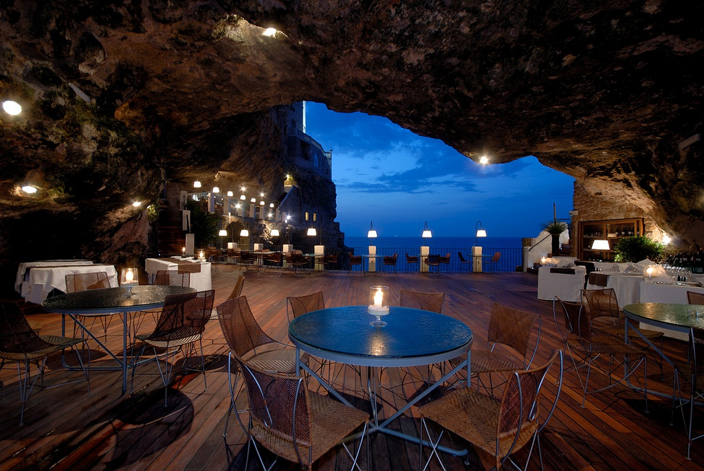 The cave at night in its best romantic setting. Photo by VanQuocMinhDang, flickr