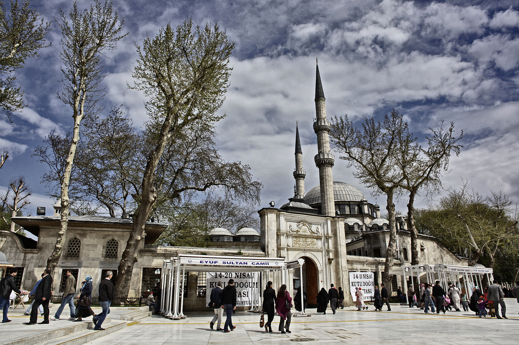 Eyüp, Istanbul, Sultan Mosque. Photo by beautifulmosque.com