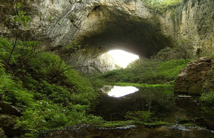 Devetashka cave has been declared a national landmark of national and international significance. Photo by static