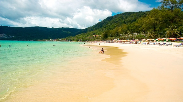 Patong Beach the largest and most popular of Phukets beaches. photo via travelchannel