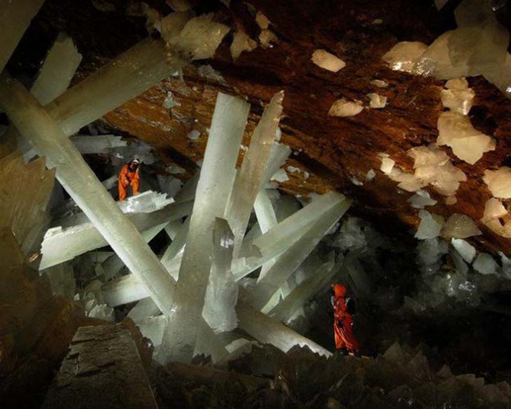 The Cave of the Crystals holds some of the largest crystals ever found. Photo by topDreamer