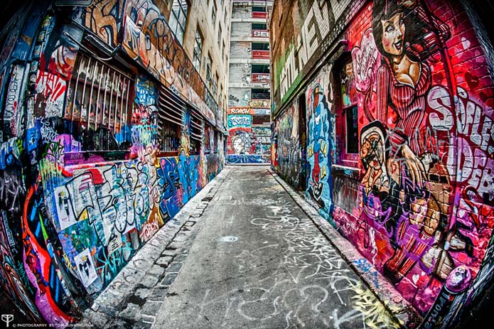 Street art in Melbourne Australia. Photo by Tom Cunningham Photography. tequilaapasionado.mx