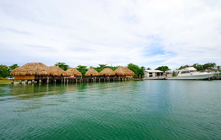 St. Georges Caye Resort north of Honduras. Photo via lilylilyphotography